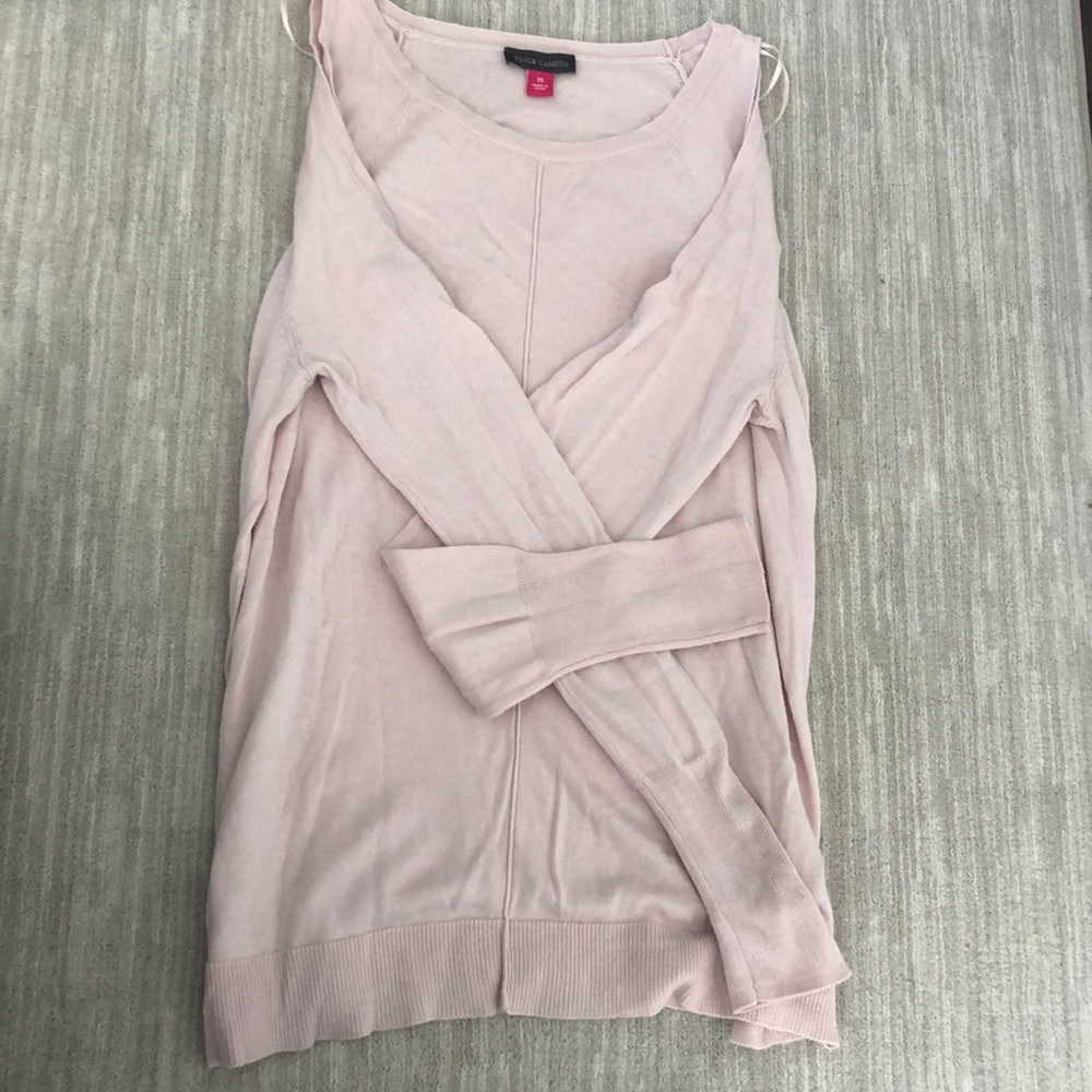 Vince Camuto Cut-out Shoulder Sweater